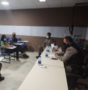 11º Batalhão de Penedo se reúne com representantes da educação para tratar do retorno às aulas