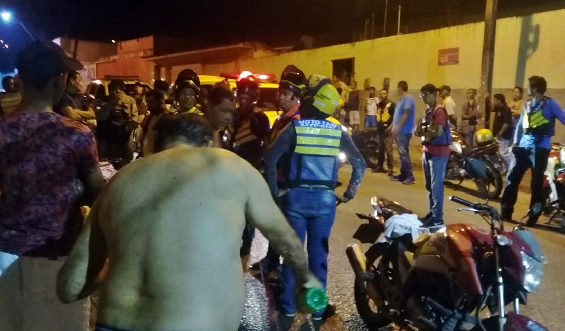 Mototaxista atingido por bala perdida morre em São Miguel dos Campos