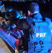 Motociclista é preso pela PRF por adulteração de veículo em Satuba/AL