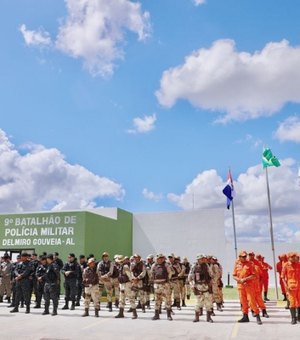 Governo inaugura batalhões e autoriza construção de hospital no Alto Sertão