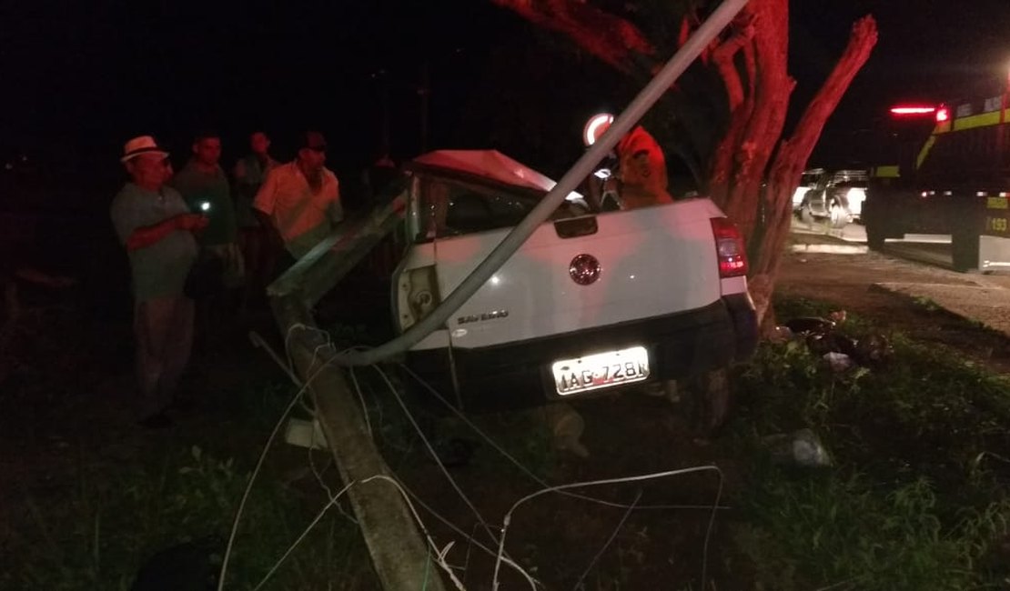 Três acidentes foram registrados na AL 220 no Sertão e Agreste