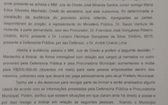 Decisão do juiz José Miranda Júnior determinando a convocação de 49 aprovados no concurso