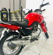 BPTran recupera moto roubada na Jatiúca 