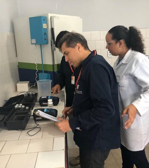 Laboratório de Análise de Água em Arapiraca é inspecionado pela Arsal