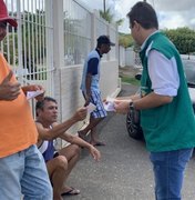 Secretaria de Saúde de Palmeira realiza mutirão contra a dengue no bairro Vila Maria