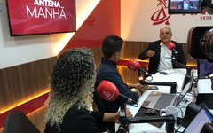 Paulo Nunes durante a entrevista à REDE ANTENA 7