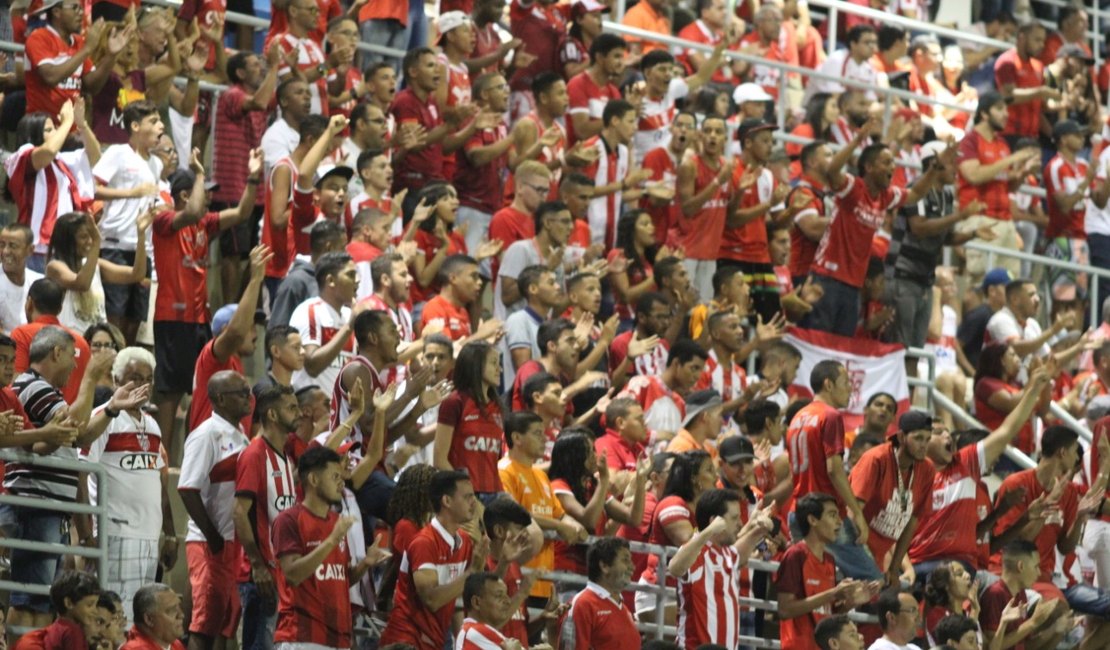 Último jogo da temporada: CRB vende ingressos para duelo contra o Figueirense