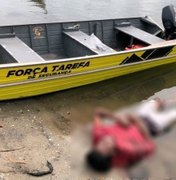 Corpo com marcas de tiros é encontrado às margens da Lagoa Mundaú