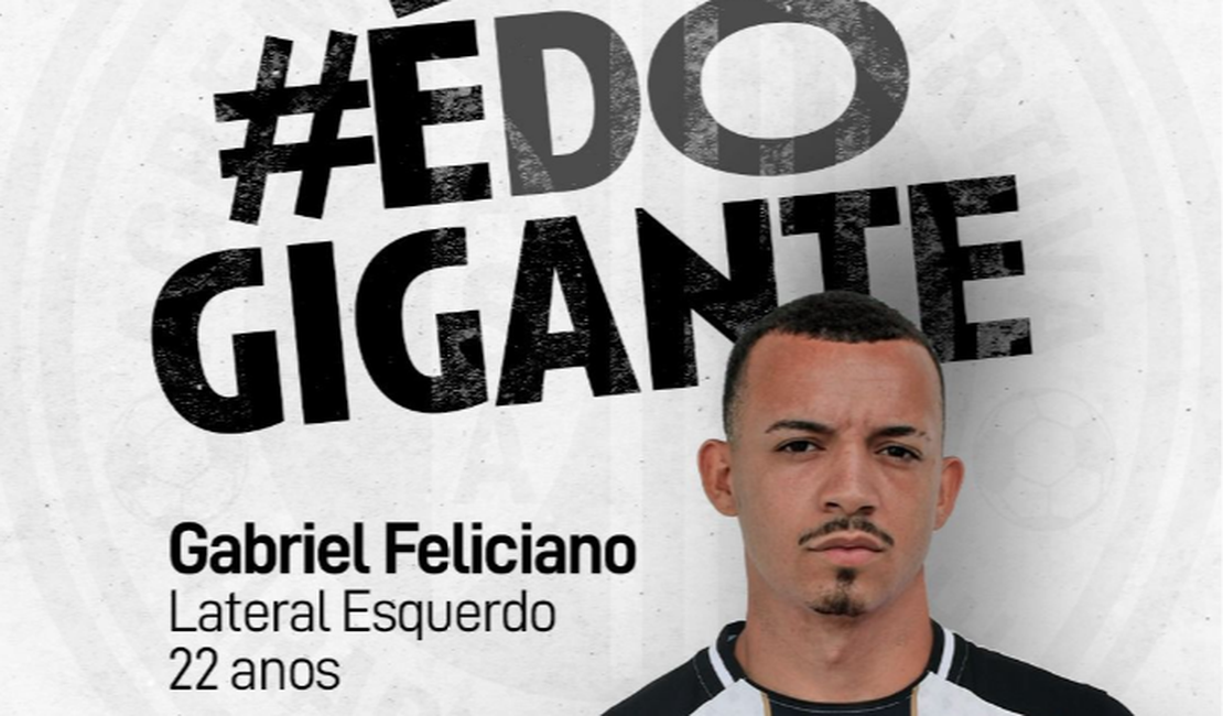 Mais um reforço: ASA anuncia lateral-esquerdo Gabriel Feliciano para temporada 2024