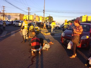 Ronda presta socorro a vítimas de acidente de trânsito em Maceió