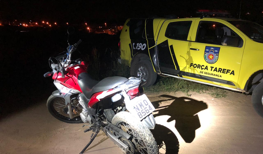 Moto roubada é recuperada em Arapiraca 7Segundos Arapiraca