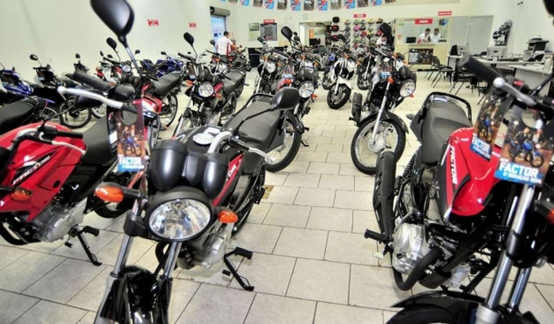 Produção de motos cai 33,4% no primeiro semestre do ano