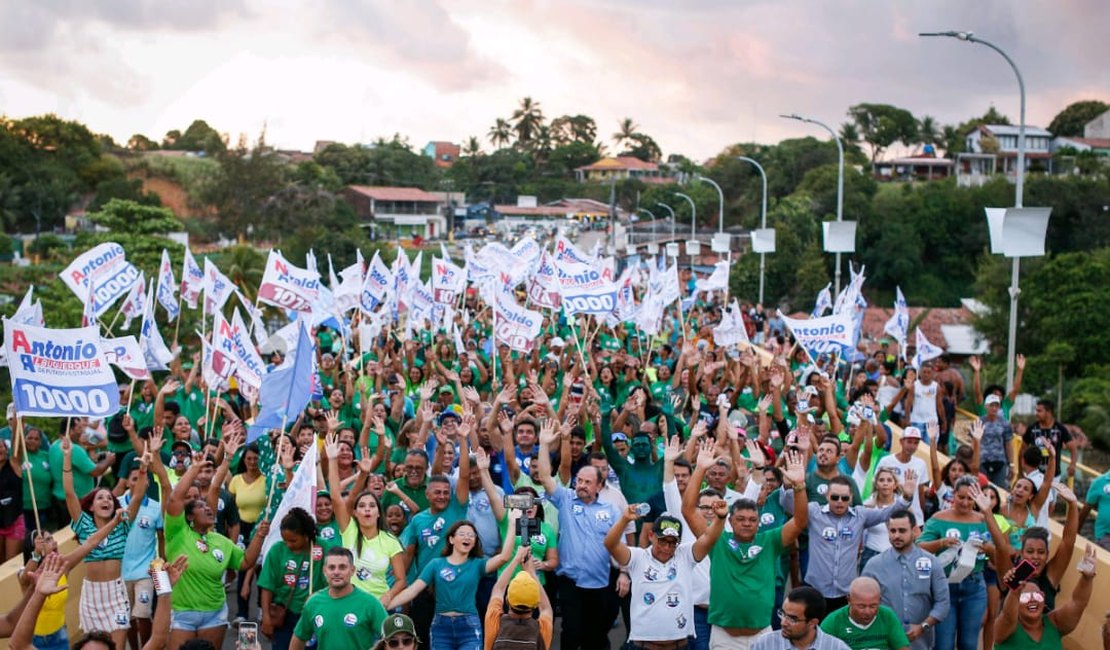 Caravana Pra Frente Alagoas reafirma potência de Rui Palmeira em Maceió