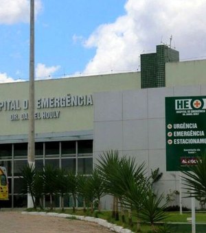 Hospital procura por familiares de vítima de acidente de moto em Arapiraca
