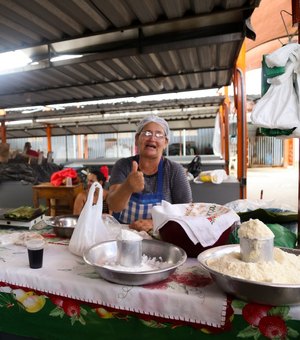 Gabi Gonçalves ouve comerciantes em visita a Feira Municipal de Rio Largo