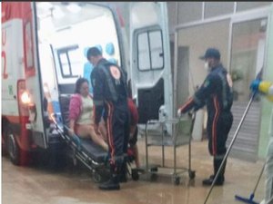 Colisão entre moto e carro deixa mulher ferida no bairro Planalto