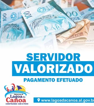 Prefeitura de Lagoa da Canoa conclui pagamento dentro do mês trabalhado