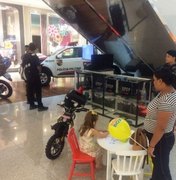 Batalhão de Radiopatrulha faz exposição no Parque Shopping Maceió