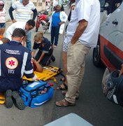 Acidente entre carro e moto deixa um ferido em Penedo