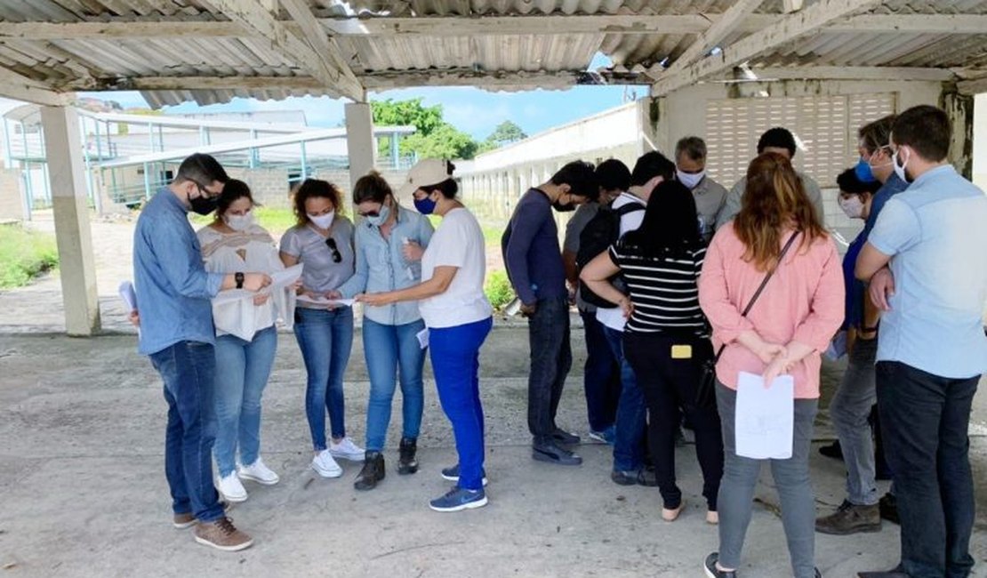 Sedet e IMA vistoriam área de fechamento de minas da Braskem em Bebedouro