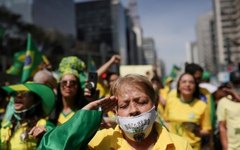Protesto na avenida Paulista reuniu 125 mil pessoas, segundo a secretaria da Segurança Pública de São Paulo