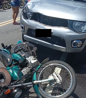 Motociclista morre após colisão com caminhonete em Olho D’Água Grande