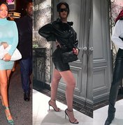 Rihanna cobre a barriga em fotos e aumenta rumores de gravidez
