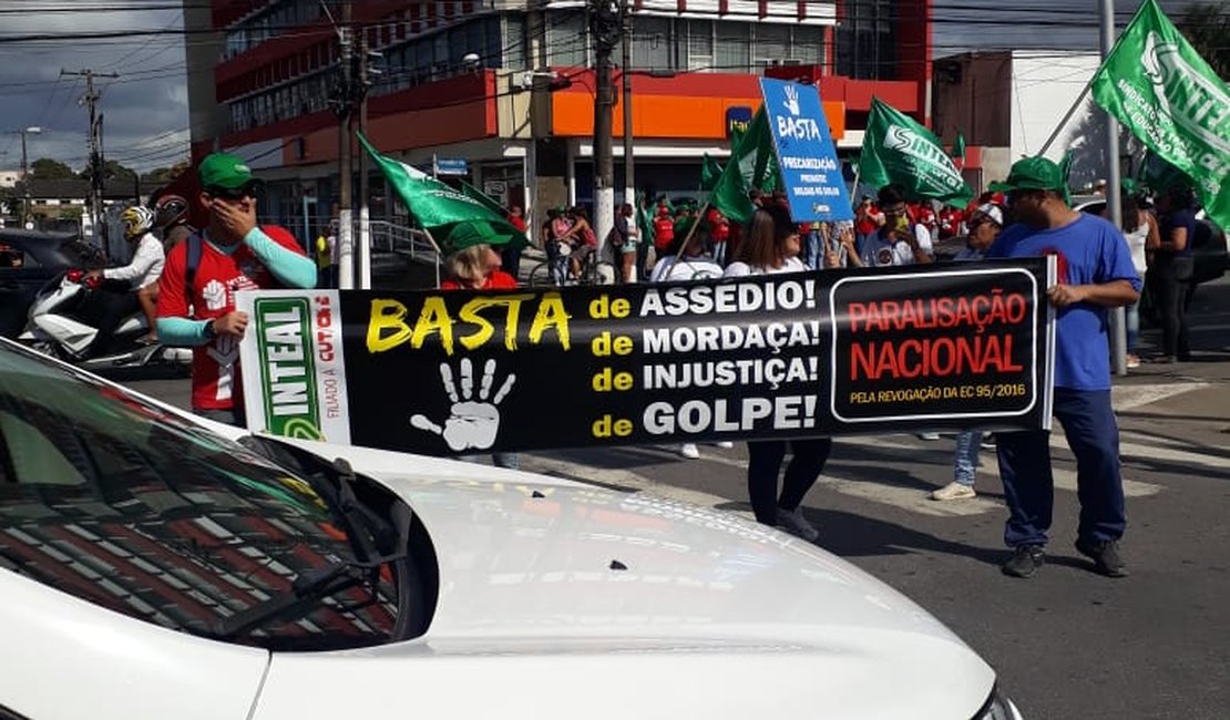 Sindicalistas alagoanos se reúnem em Maceió no ‘Dia do Basta’