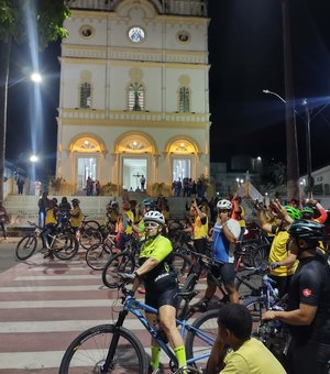 SMTT de Palmeira dos Índios promove passeio ciclístico pela segurança no trânsito