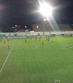 Coruripe perdeu para o Santa Rita, no estádio Gerson Amaral