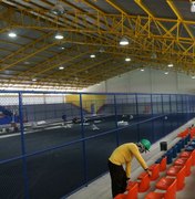Governo vai entregar em Arapiraca um dos mais modernos ginásios de esportes do Nordeste 