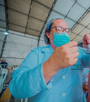 Quase 390 mil doses das vacinas contra a Covid-19 foram aplicadas em Alagoas