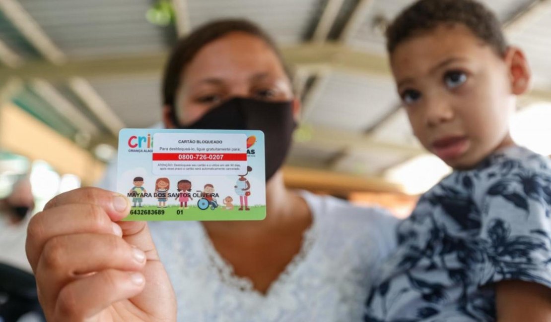 Cartão CRIA alcança a marca de 100 mil famílias e fortalece assistência à primeira infância
