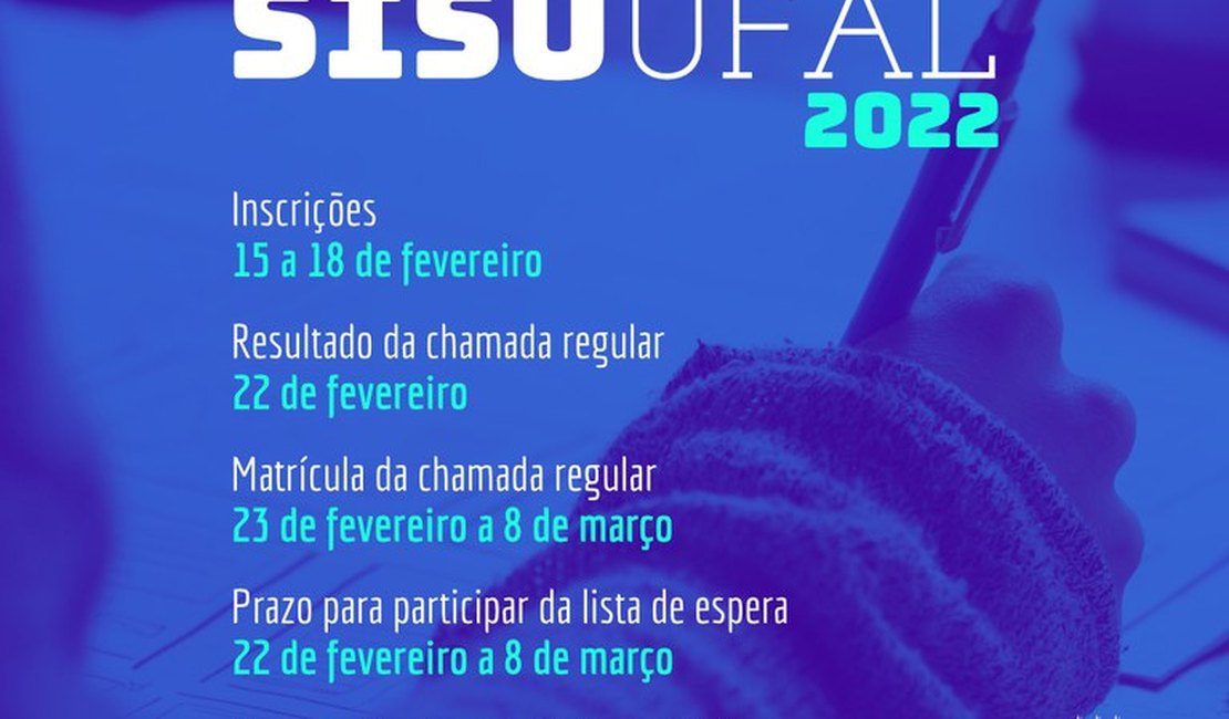 Período de inscrição no Sisu 2022 começa nesta terça-feira (15)