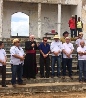 Diocese realiza leilão para obra de revitalização do Morro Santo da Massaranduba