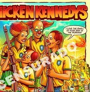 Após cancelamento de shows, produtora vende ilustração e camisetas ‘Chicken Kennedys’