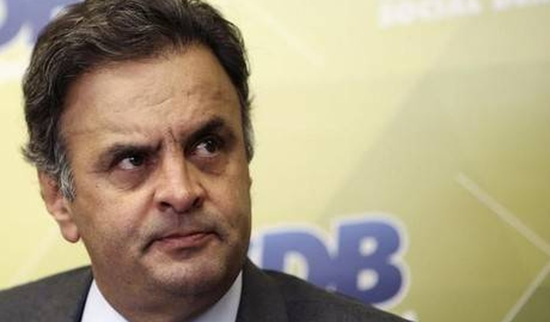 Justiça em SP determina bloqueio de R$ 128 milhões de Aécio Neves 