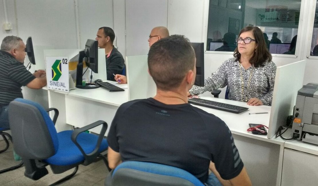 Sine Alagoas oferece mais de 100 vagas de emprego na capital e interior