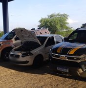 PRF em Alagoas e Polícia Militar prendem homem por adulteração de veículo em Canapi