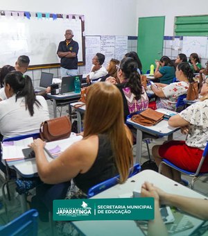 Professores de Japaratinga participam de capacitação do Educa