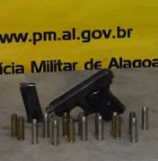 Homem é preso por posse ilegal de arma de fogo em bairro de Maceió