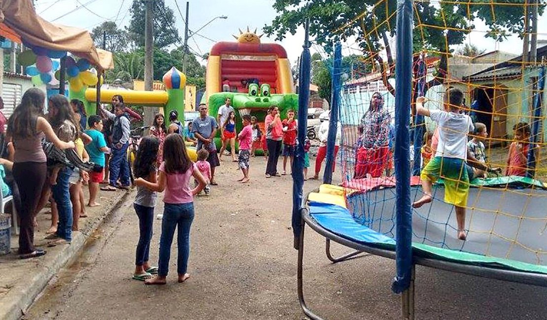 Projeto Esperança arrecada doações para festa de Dia das Crianças no bairro Manoel Teles