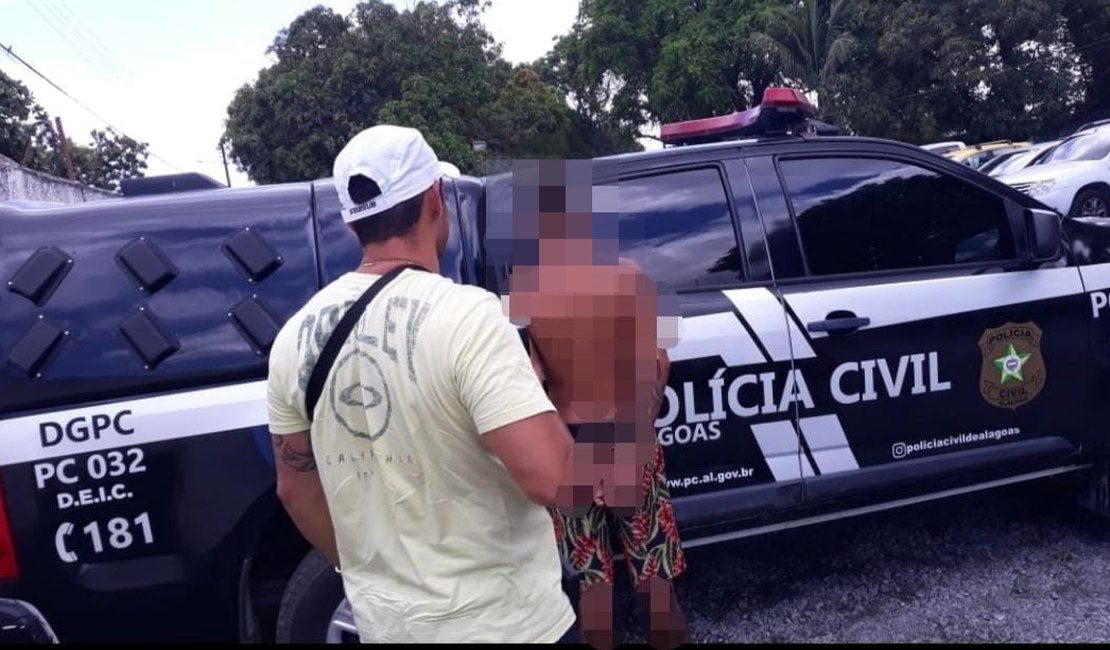 Polícia Civil prende suspeito de matar homem por ciúmes em Maceió