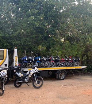 Operação apreende 12 motocicletas no Jardim Petrópolis e Chã de Jaqueira