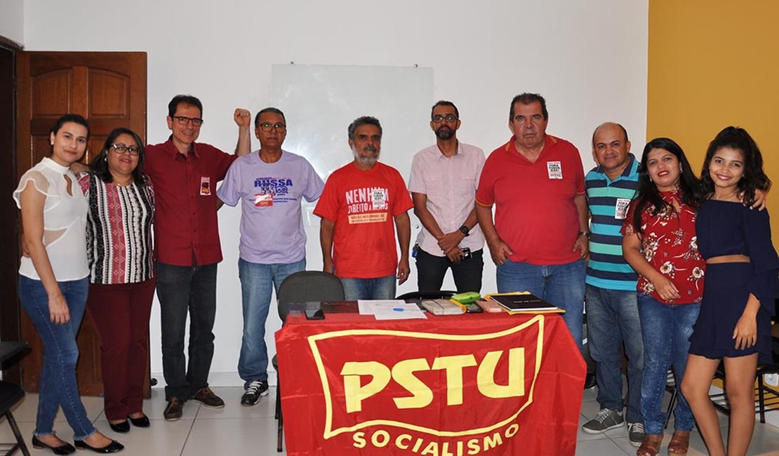 PSTU define os nomes dos deputados federal e estadual de Alagoas