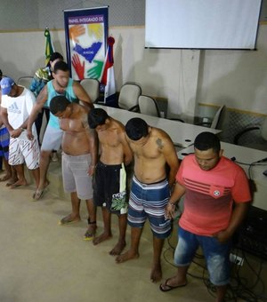 Operação integrada prende dez pessoas suspeitas de integrar o PCC em Alagoas