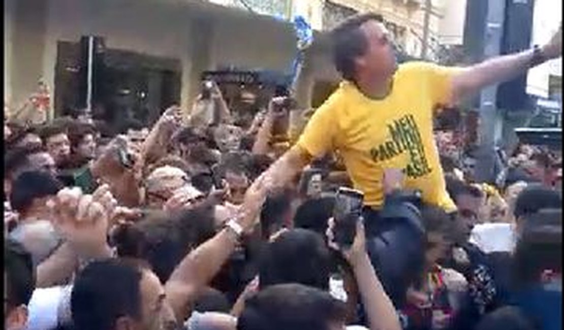 PF conclui que agressor contra Bolsonaro agiu sozinho 
