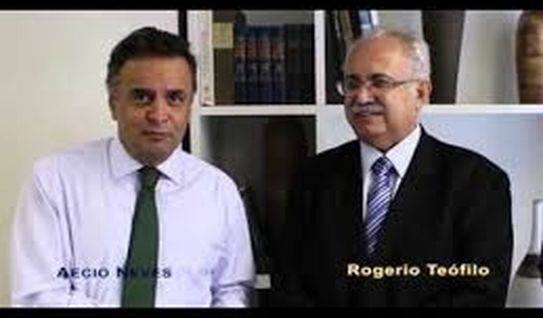 Senador Aécio Neves lança vídeo em apoio a Rogério Teófilo