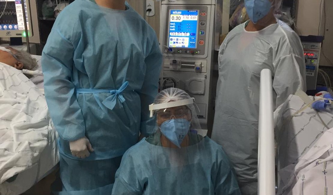 Hospital de Arapiraca inicia tratamento de diálise em pacientes da Covid-19