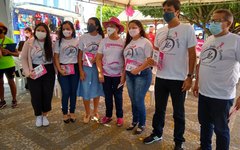 Ações de prevenção contra o câncer do Guerreira pela vida, da deputada federal Tereza Nelma, em Arapiraca